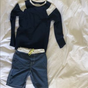 Crewcuts boys’ swim shorts and rash guard